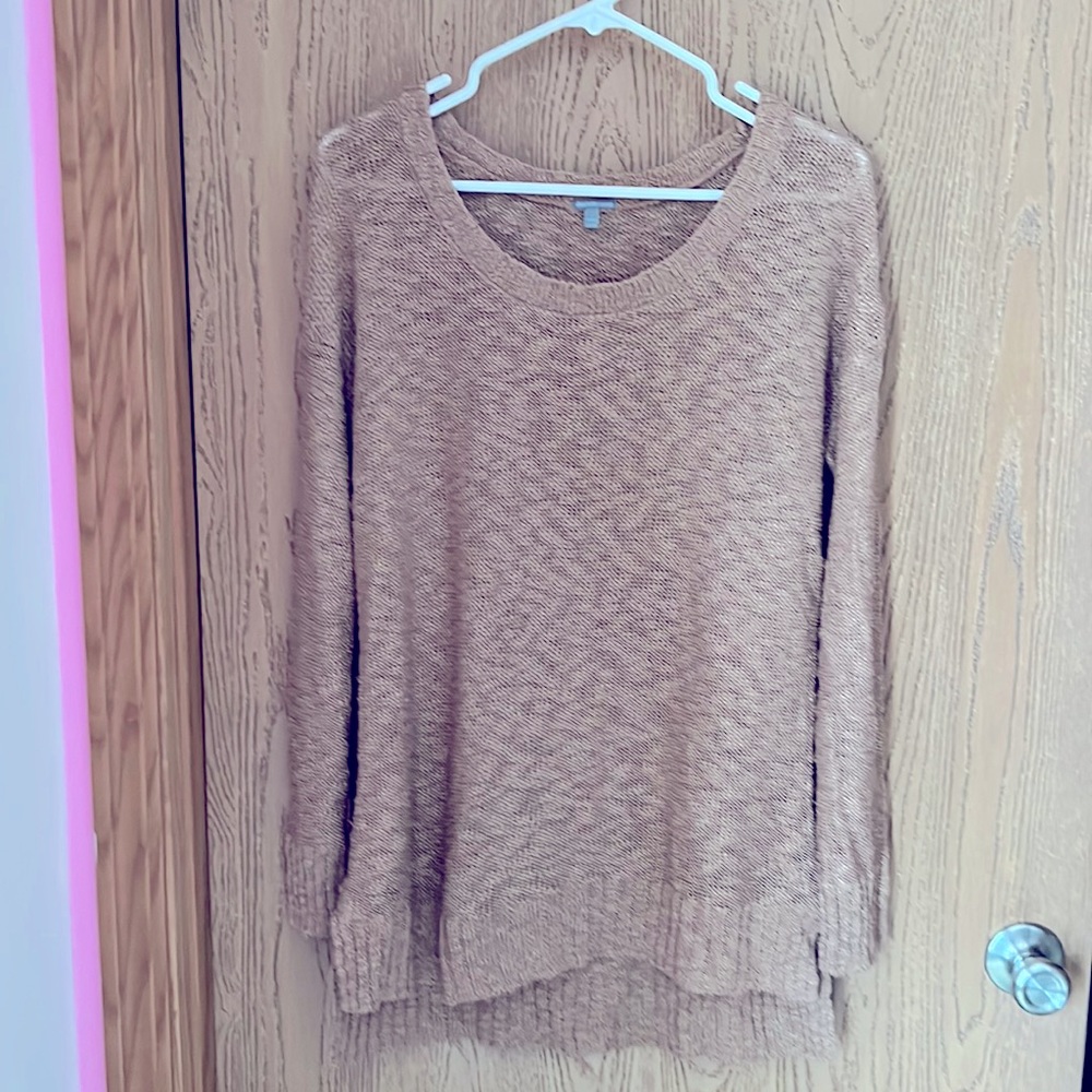 Rust/beige/tan sweater